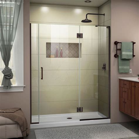 Create a custom shower door to get the exact look you want. . Menards shower doors